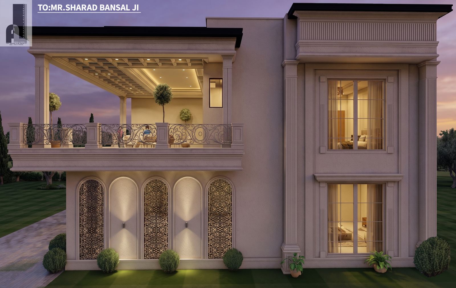 Sharad Bansal Residence exterior